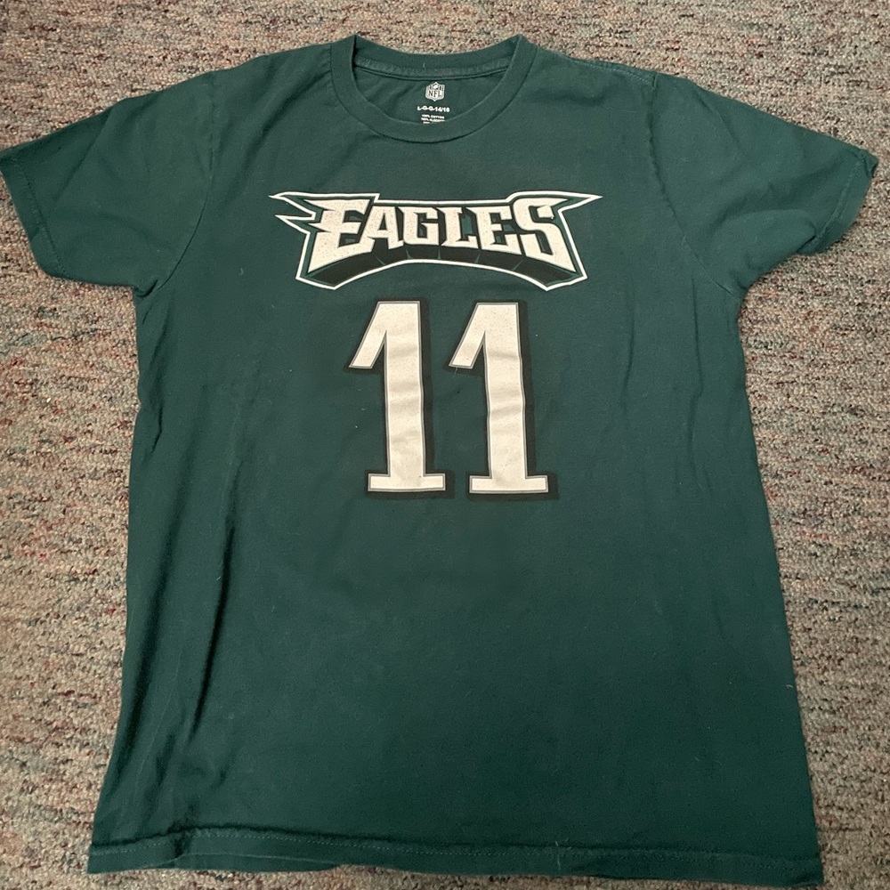 Carson wentz shirt jersey unisex youth small